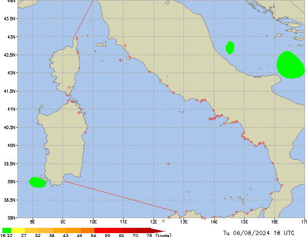 Tu 06.08.2024 18 UTC