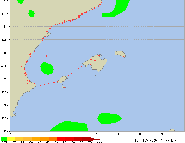 Tu 06.08.2024 00 UTC