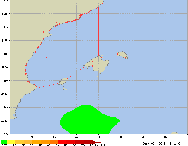 Tu 06.08.2024 06 UTC