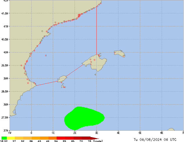 Tu 06.08.2024 06 UTC