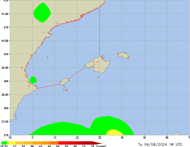 Tu 06.08.2024 18 UTC