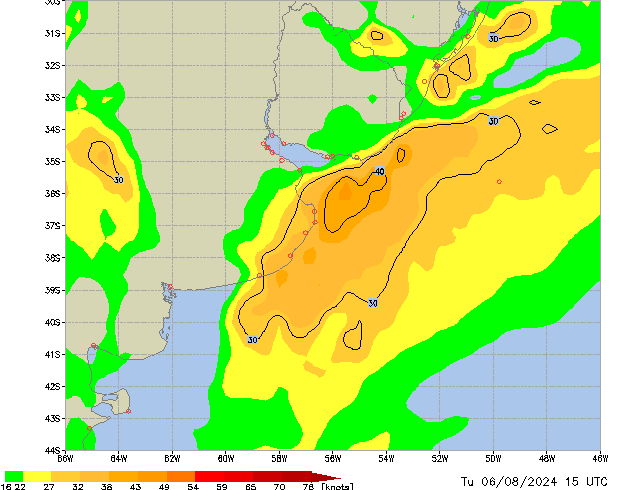 Tu 06.08.2024 15 UTC