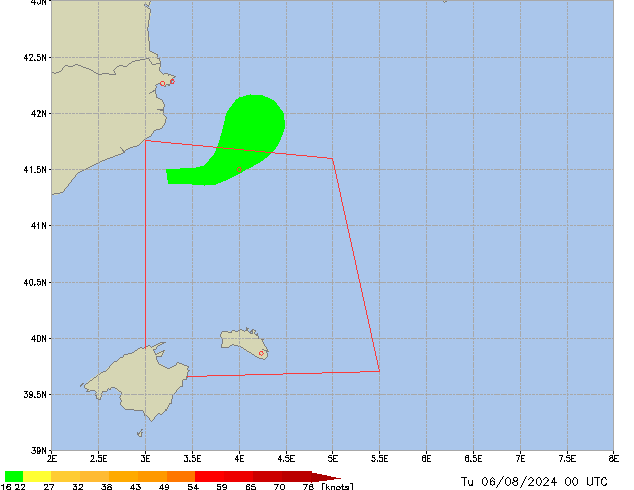 Tu 06.08.2024 00 UTC