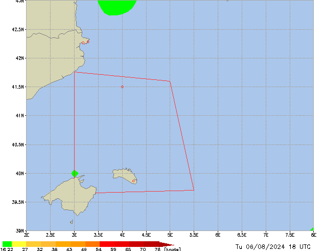 Tu 06.08.2024 18 UTC