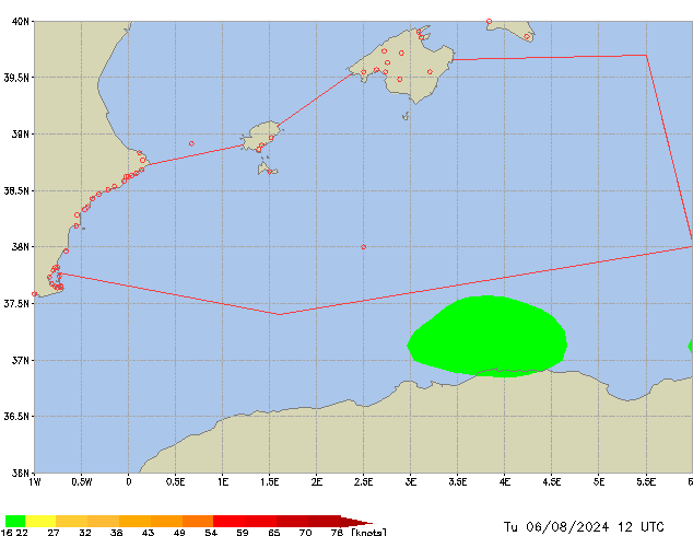 Tu 06.08.2024 12 UTC