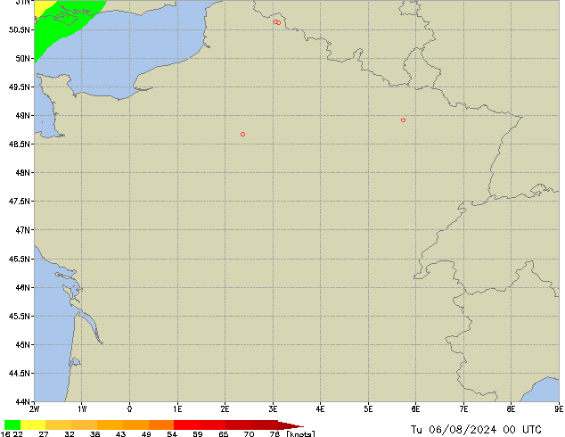 Tu 06.08.2024 00 UTC