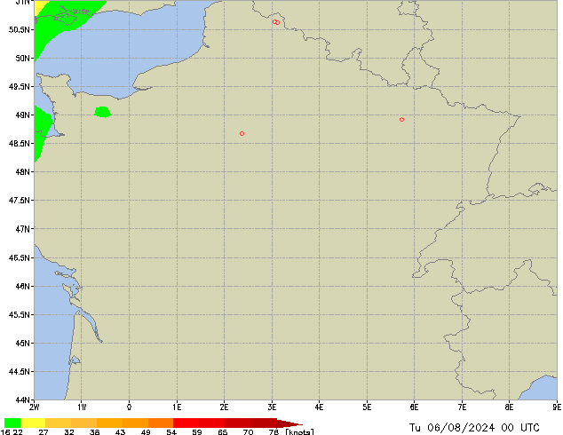 Tu 06.08.2024 00 UTC