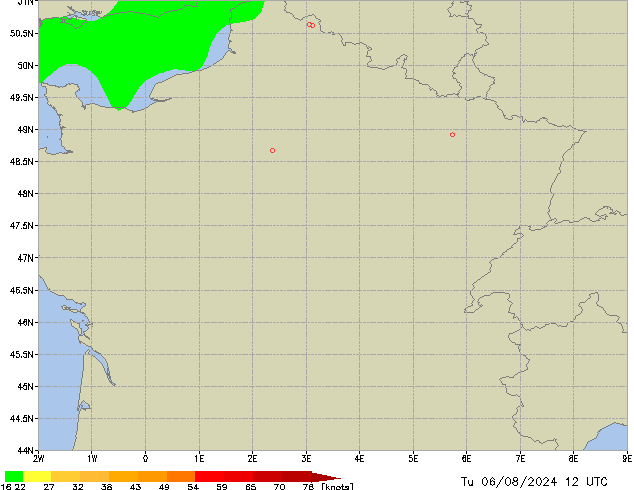 Tu 06.08.2024 12 UTC