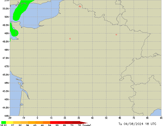 Tu 06.08.2024 18 UTC