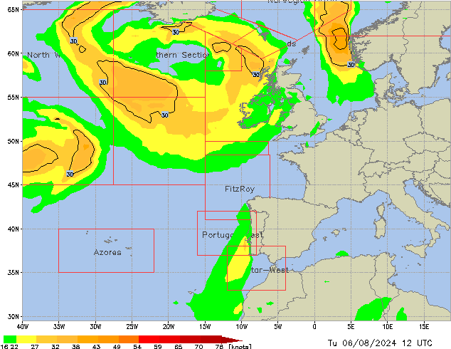 Tu 06.08.2024 12 UTC