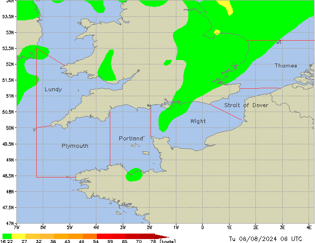 Tu 06.08.2024 06 UTC