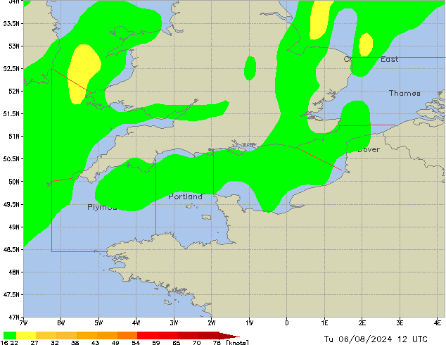 Tu 06.08.2024 12 UTC