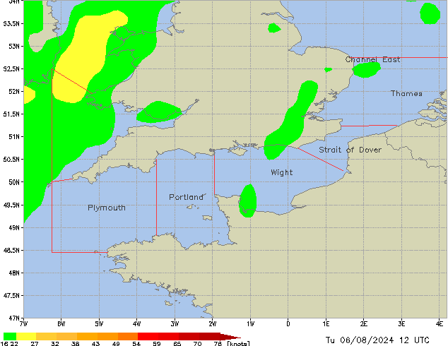 Tu 06.08.2024 12 UTC