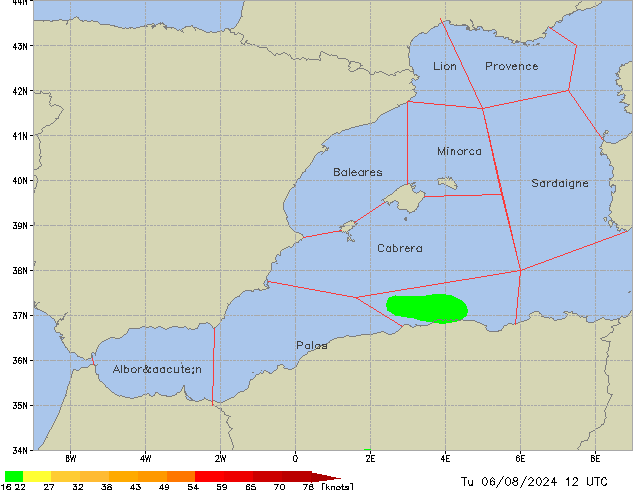 Tu 06.08.2024 12 UTC