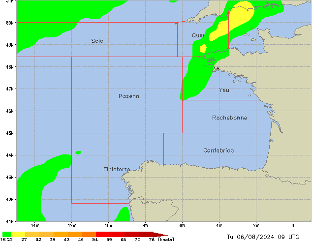 Tu 06.08.2024 09 UTC