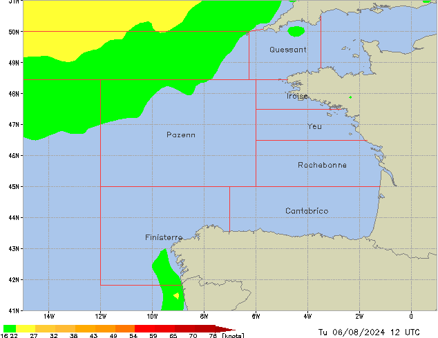 Tu 06.08.2024 12 UTC