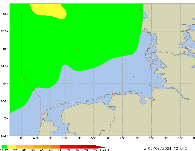 Tu 06.08.2024 12 UTC