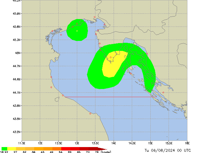 Tu 06.08.2024 00 UTC