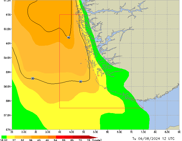 Tu 06.08.2024 12 UTC