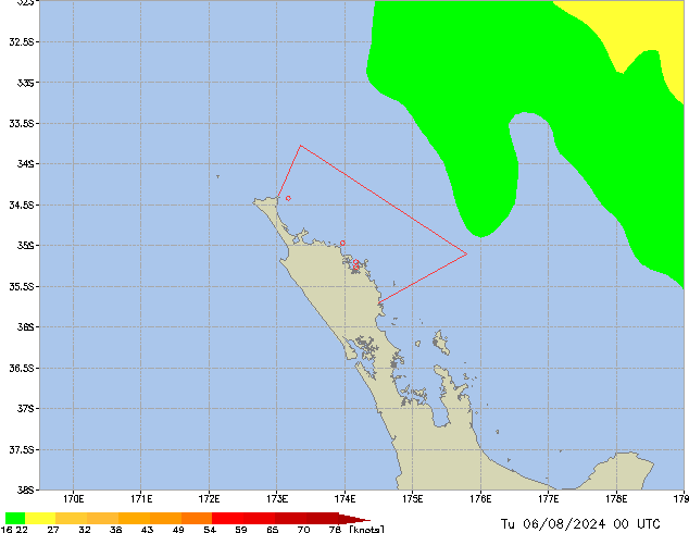 Tu 06.08.2024 00 UTC