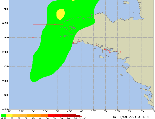 Tu 06.08.2024 09 UTC