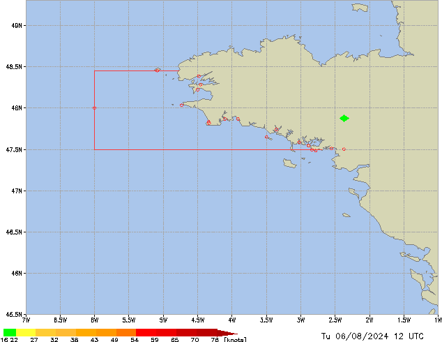 Tu 06.08.2024 12 UTC