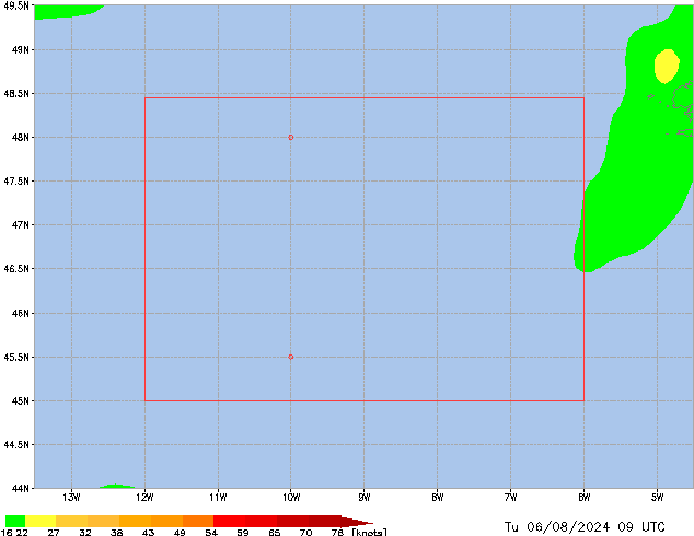 Tu 06.08.2024 09 UTC