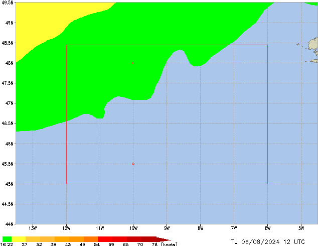 Tu 06.08.2024 12 UTC