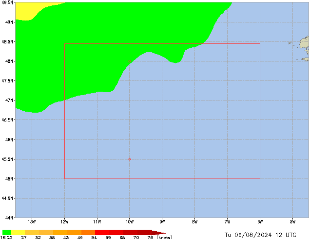 Tu 06.08.2024 12 UTC