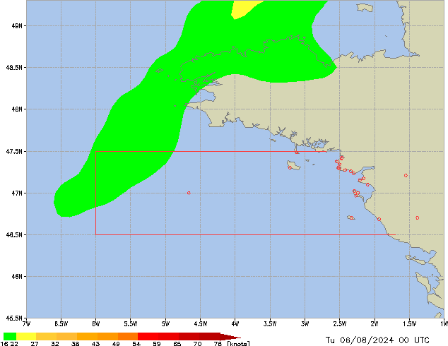 Tu 06.08.2024 00 UTC