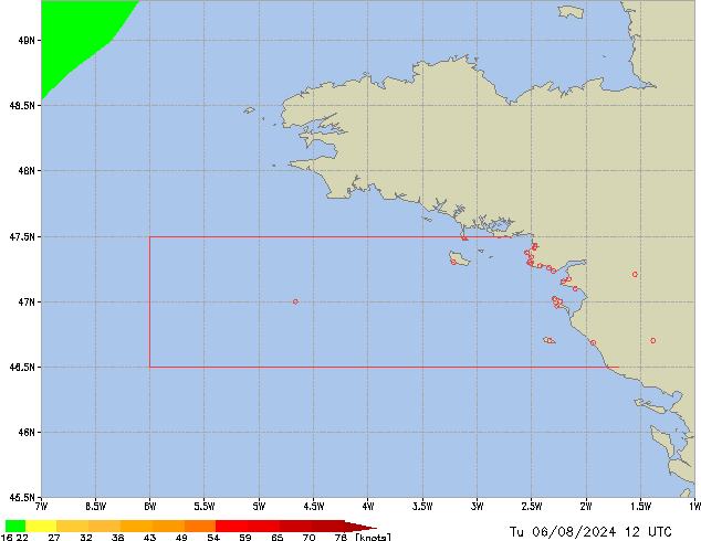 Tu 06.08.2024 12 UTC