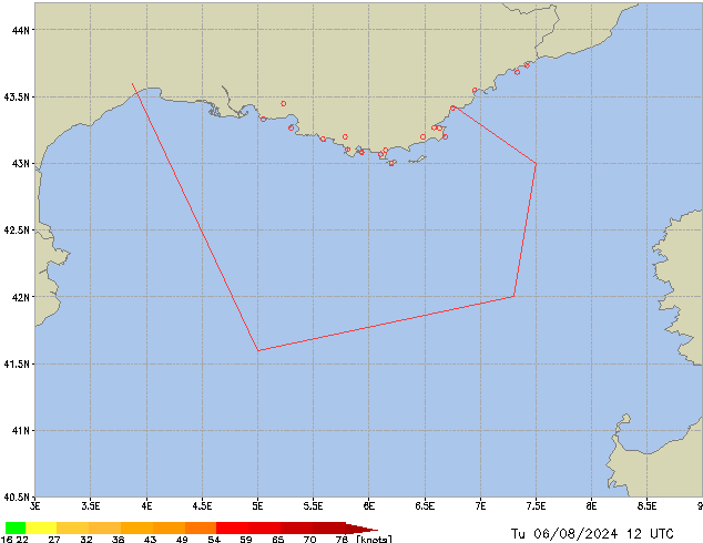 Tu 06.08.2024 12 UTC