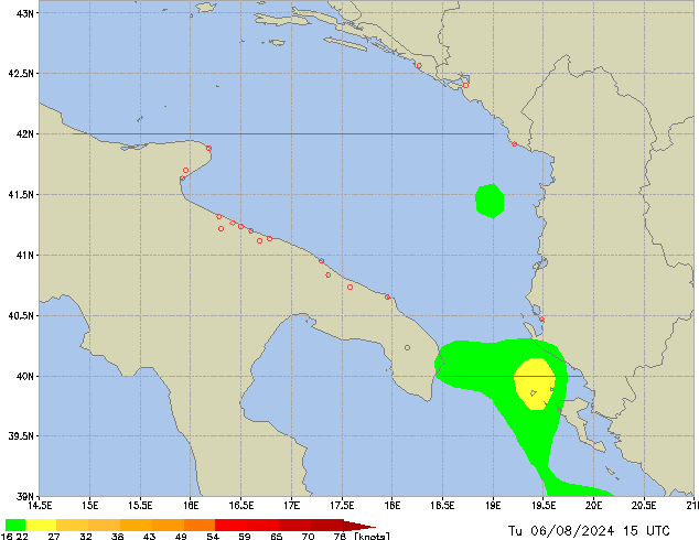 Tu 06.08.2024 15 UTC