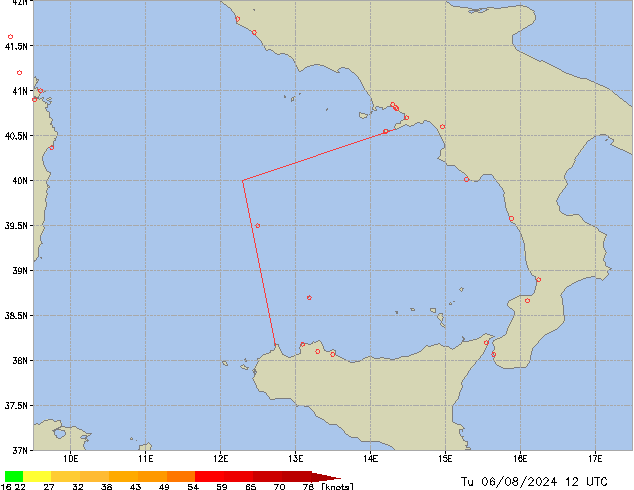 Tu 06.08.2024 12 UTC