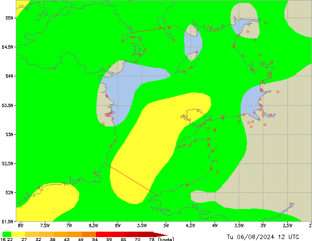 Tu 06.08.2024 12 UTC