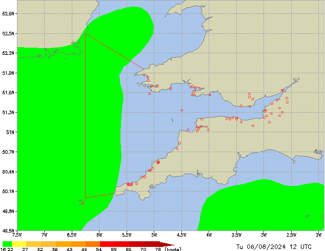 Tu 06.08.2024 12 UTC