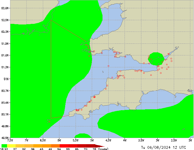 Tu 06.08.2024 12 UTC