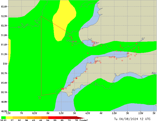 Tu 06.08.2024 12 UTC