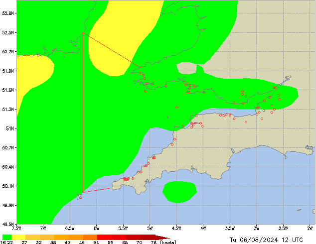 Tu 06.08.2024 12 UTC