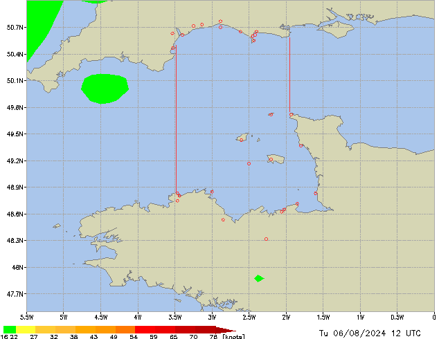 Tu 06.08.2024 12 UTC