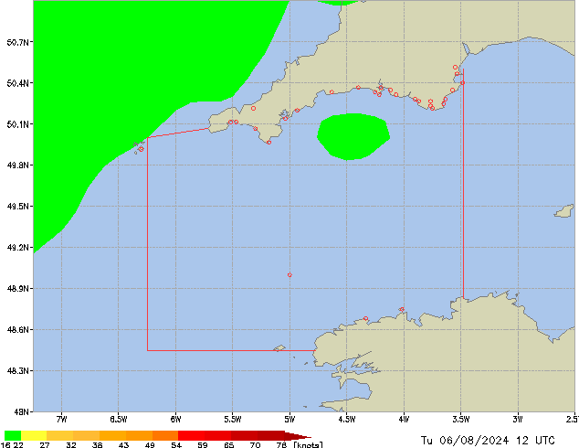 Tu 06.08.2024 12 UTC