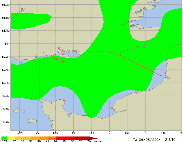 Tu 06.08.2024 12 UTC