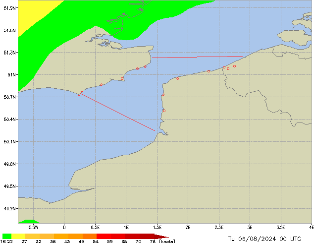 Tu 06.08.2024 00 UTC