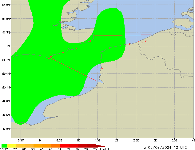 Tu 06.08.2024 12 UTC