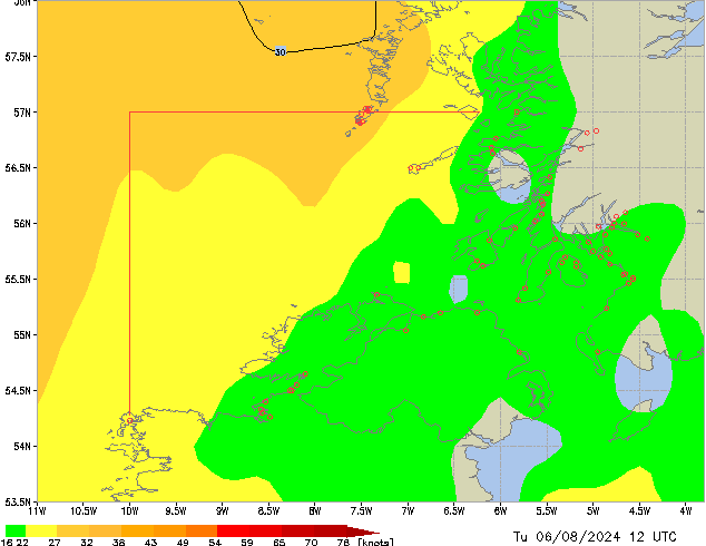 Tu 06.08.2024 12 UTC