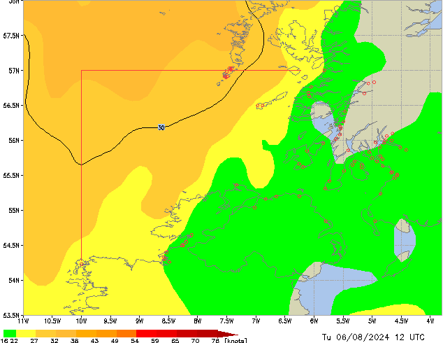 Tu 06.08.2024 12 UTC