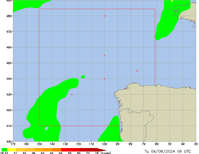 Tu 06.08.2024 09 UTC