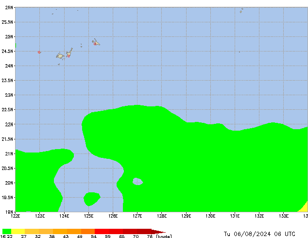 Tu 06.08.2024 06 UTC