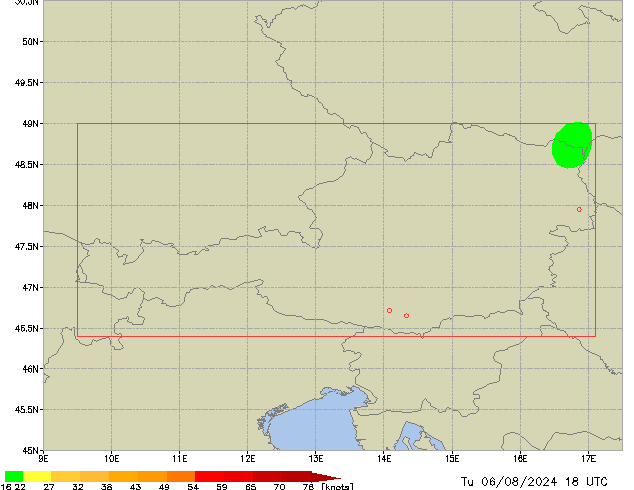 Tu 06.08.2024 18 UTC