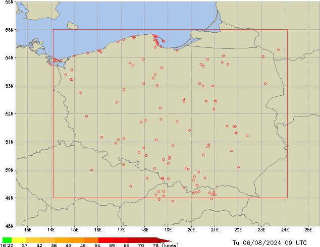 Tu 06.08.2024 09 UTC